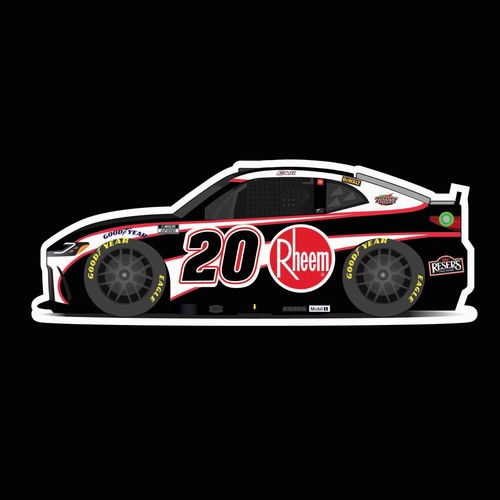 Adesivo 2025 nascar - 2025,