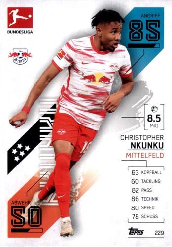 Match attax 2021 2022 - match,