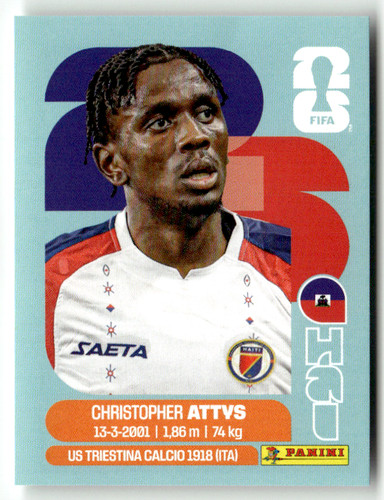 Adesivo panini 2026 mondiali - 2026,