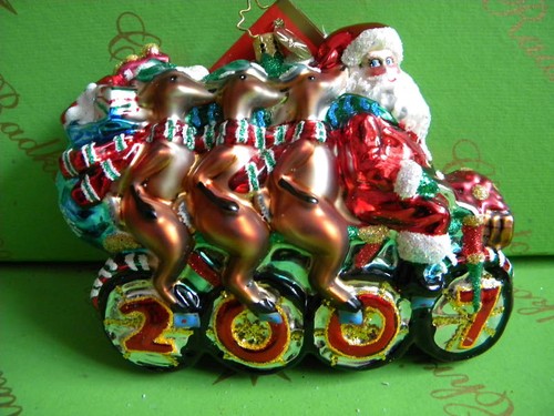 Christopher radko babbo natale - christopher,