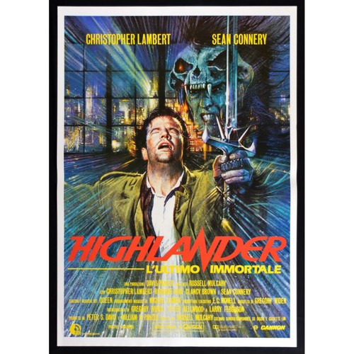 Manifesto highlander ultimo - manifesto, l'ultimo